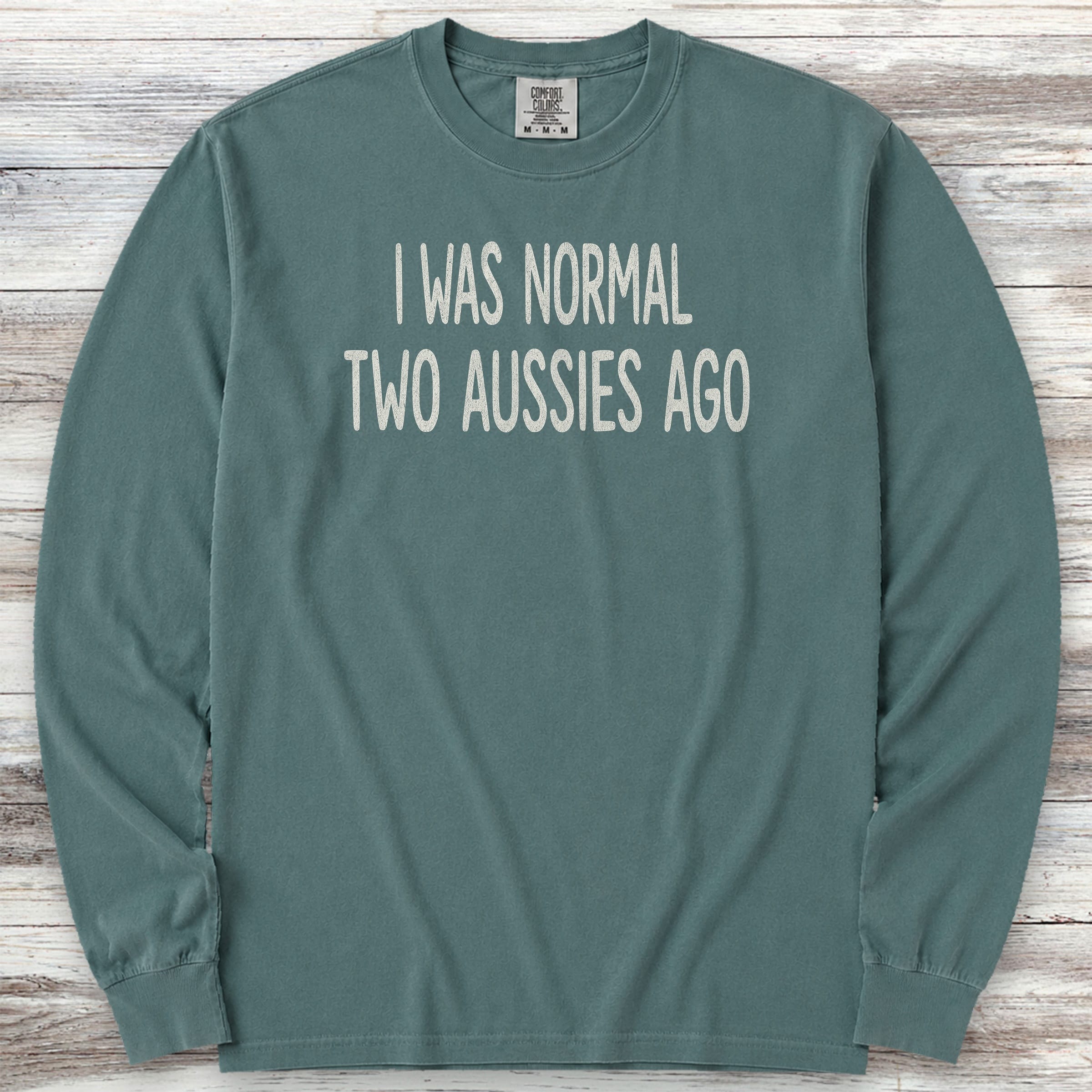 Aussie Normal Long Sleeve Tee - Blue Spruce