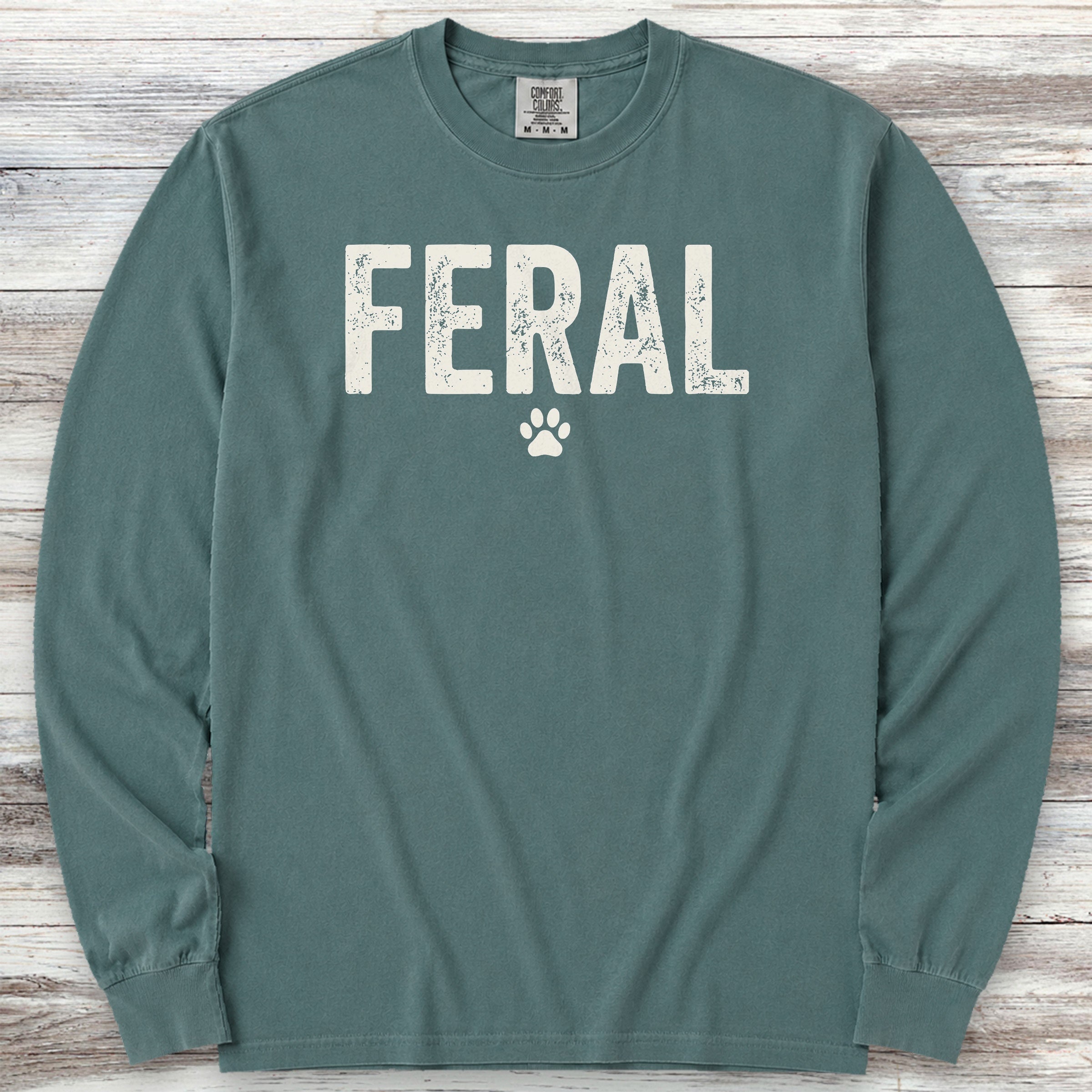 Feral Long Sleeve Tee - Blue Spruce