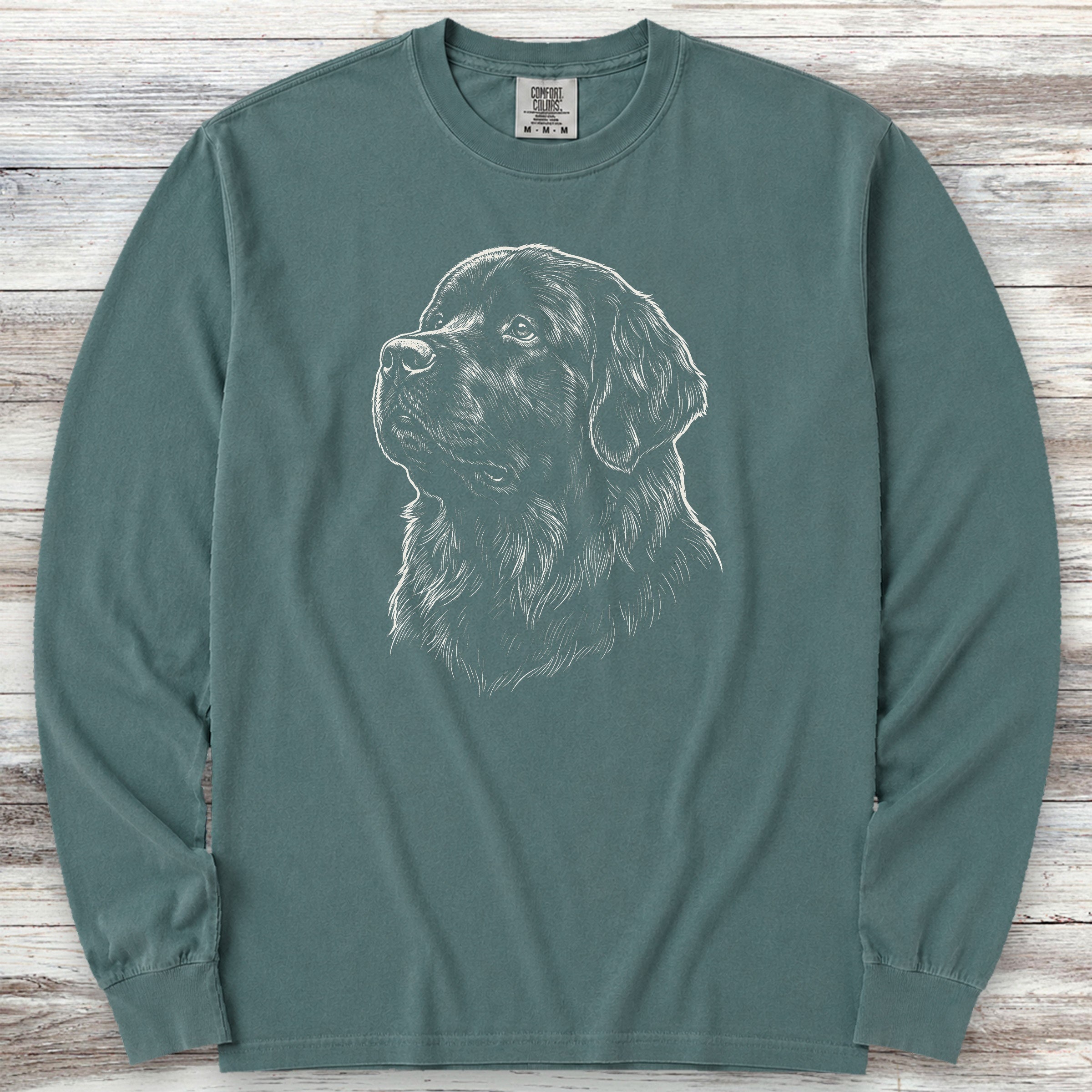 Newfoundland Loyalty Long Sleeve Tee - Blue Spruce