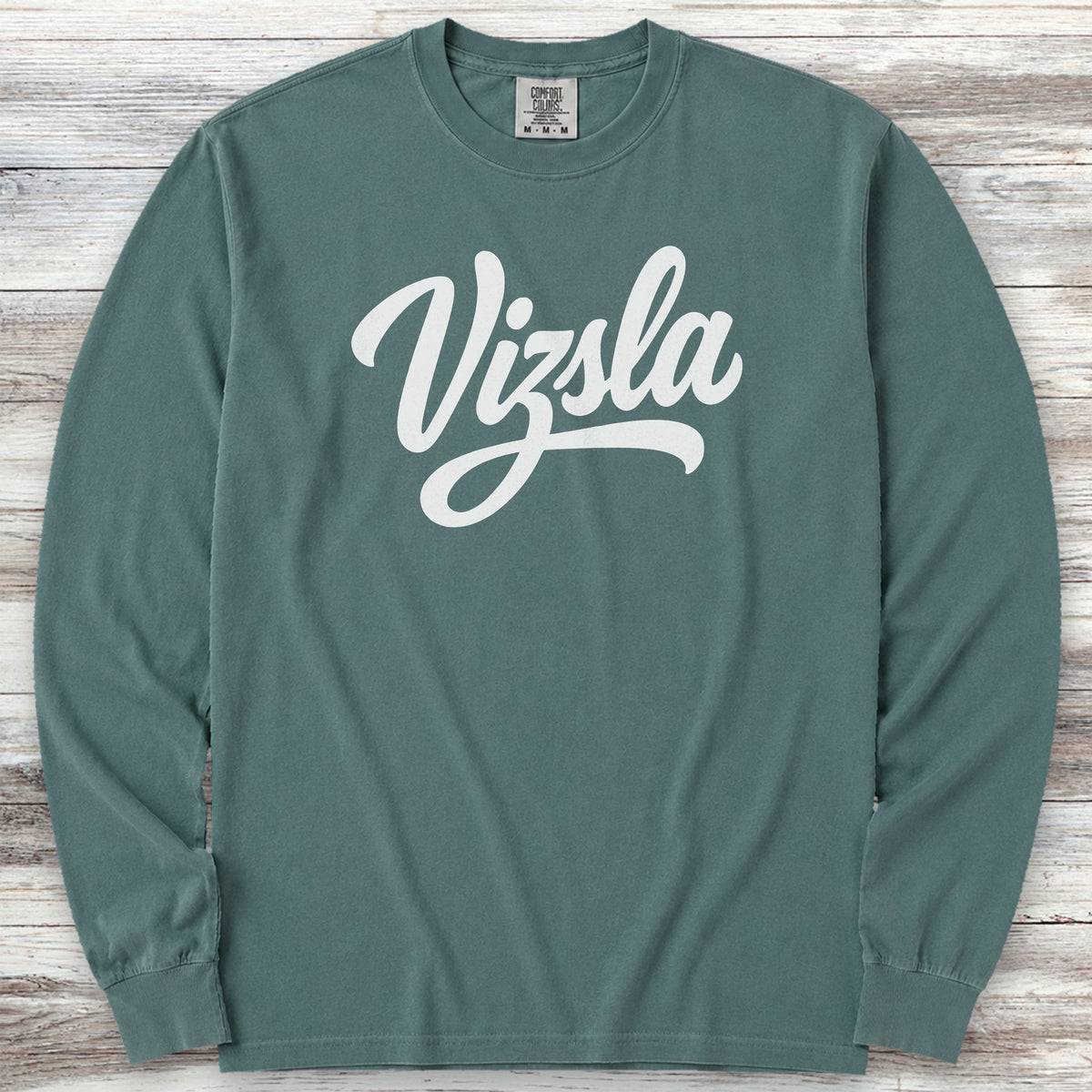 Vizsla Team Long Sleeve Tee - Blue Spruce