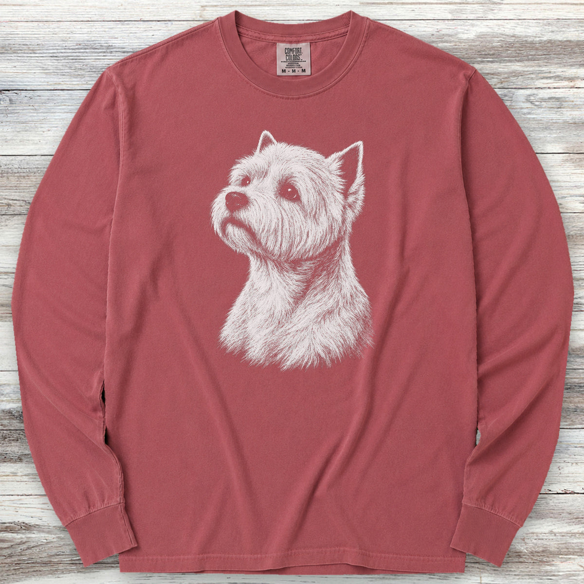 West Highland Loyalty Long Sleeve Tee - Brick