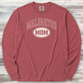 Belgian Malinois University Maligator Mom Long Sleeve Tee - Brick