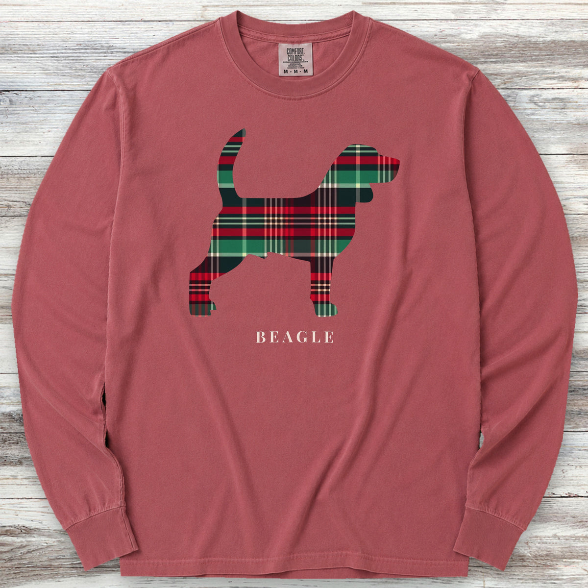 Beagle Winter 2025 Long Sleeve Tee - Brick