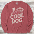 Labrador Retriever Cool Dog Long Sleeve Tee - Brick