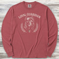 Cane Corso Guardian Crest Long Sleeve Tee - Brick