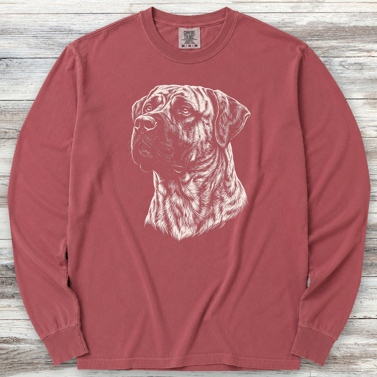 Presa Canario Loyalty Long Sleeve Tee - Brick