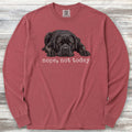 Cane Corso Nope Long Sleeve Tee - Brick