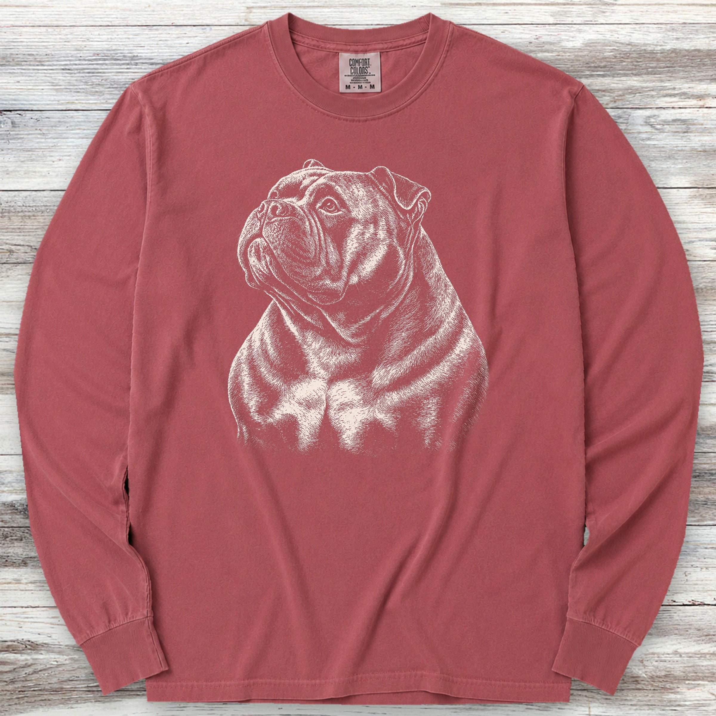American Bully Loyalty Long Sleeve Tee - Brick