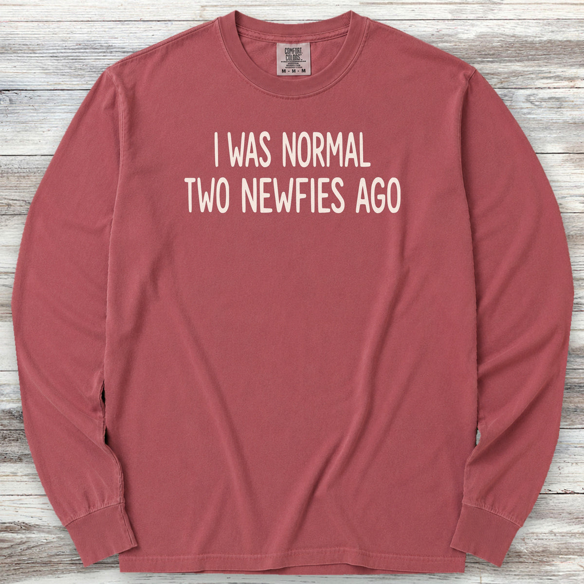 Newfoundland Normal Long Sleeve Tee - Brick