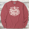 American Bully Groovy Mom Long Sleeve Tee - Brick