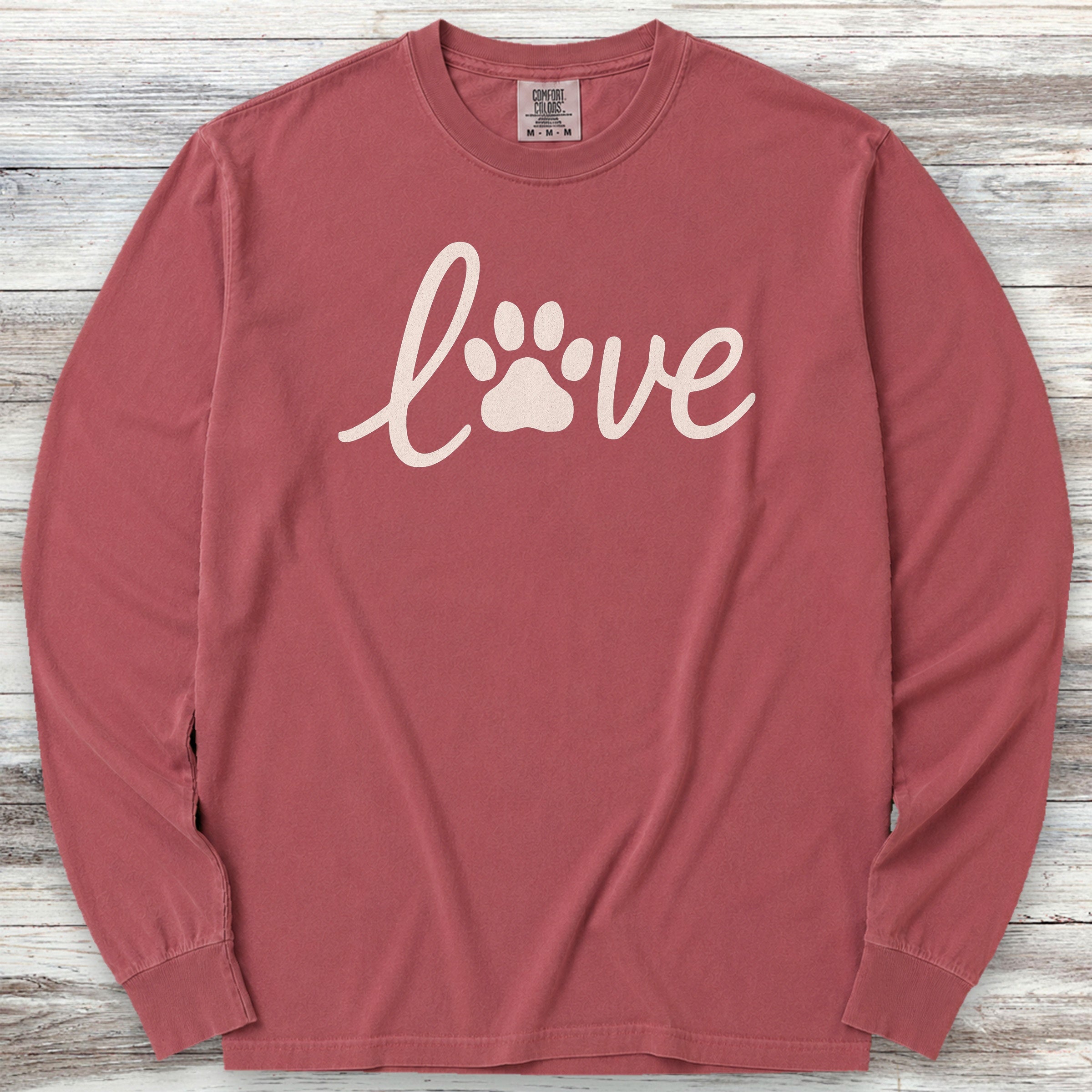 Simply Love Long Sleeve Tee - Brick