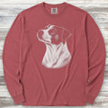 Jack Russell Loyalty Long Sleeve Tee - Brick
