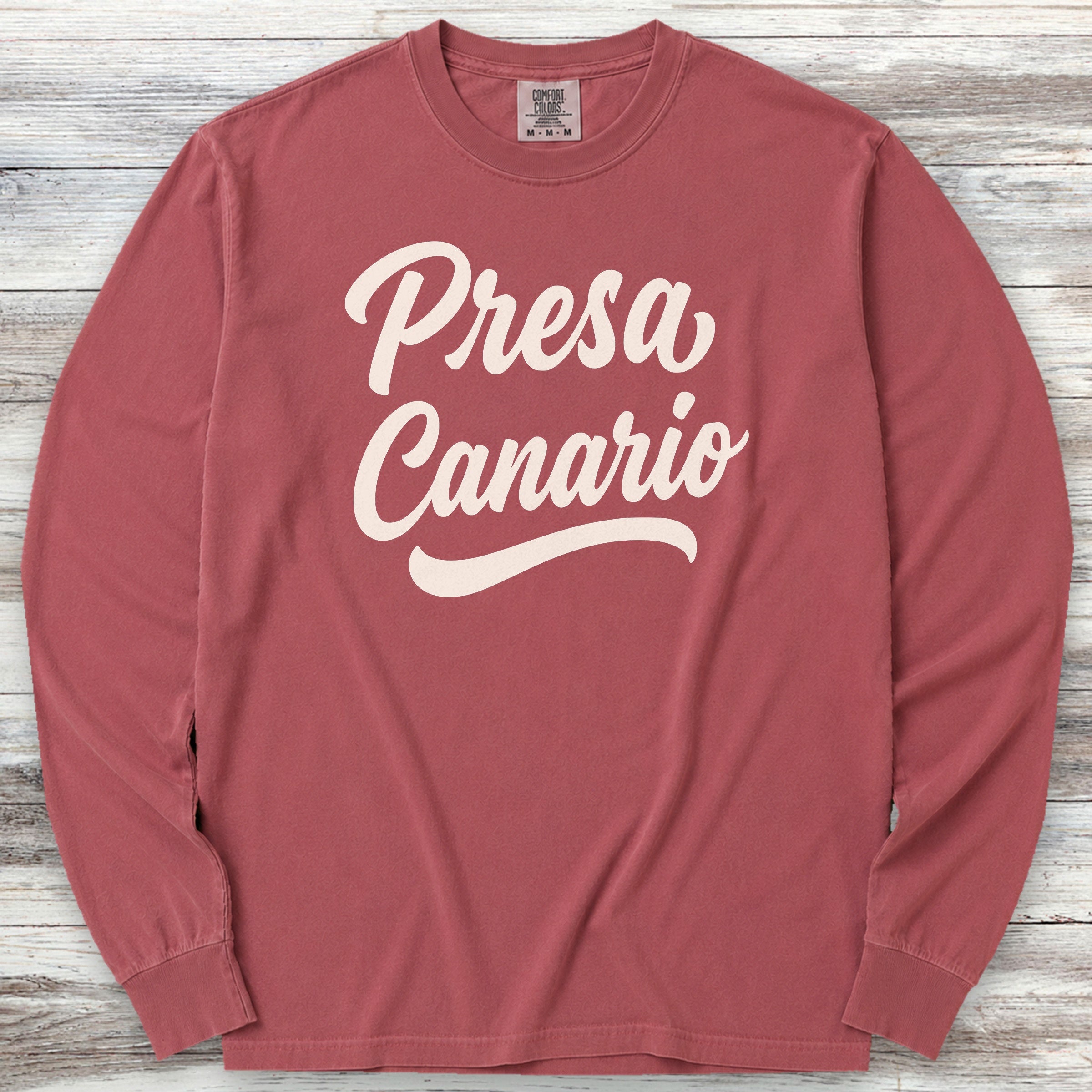 Presa Canario Team Long Sleeve Tee - Brick