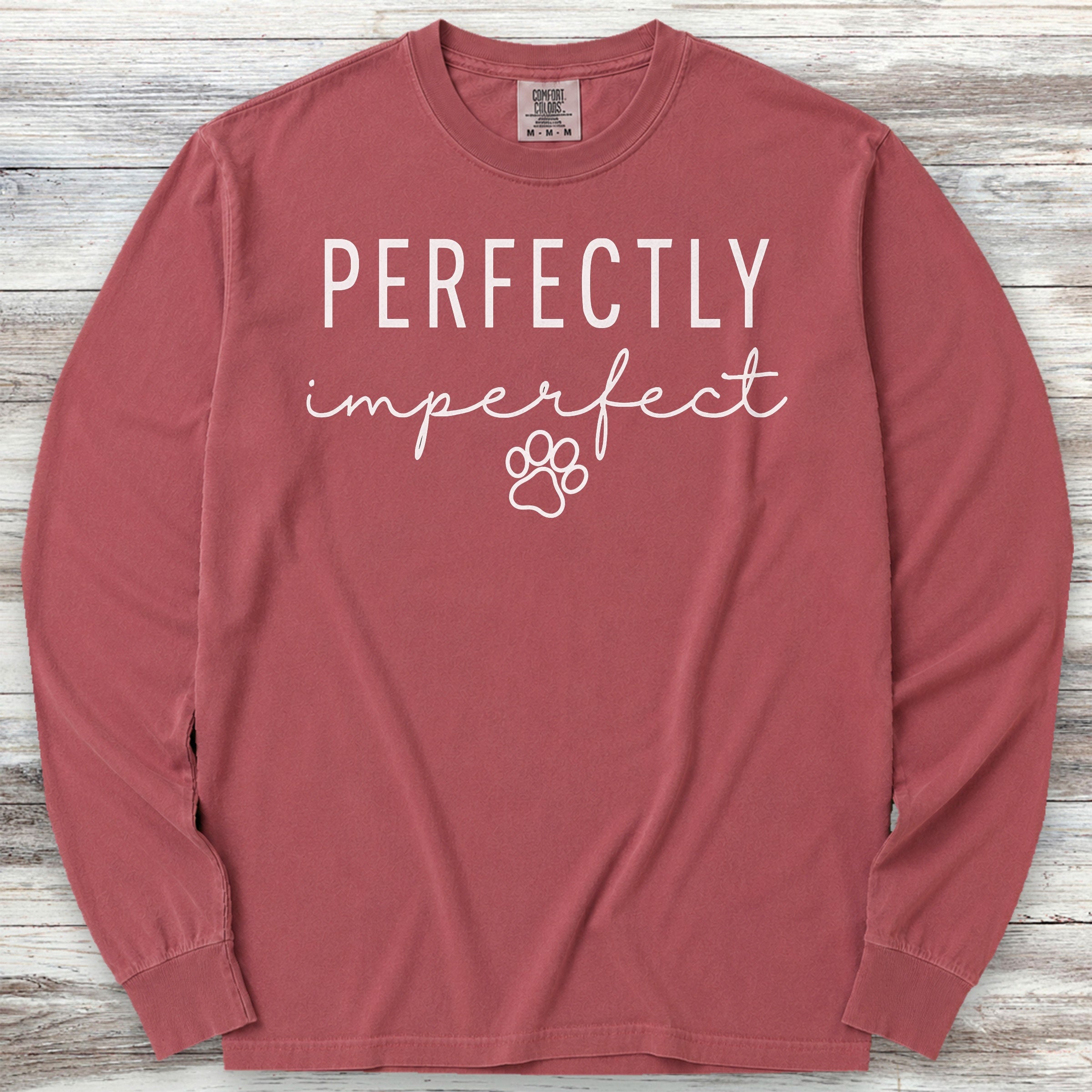 Perfect Long Sleeve Tee - Brick