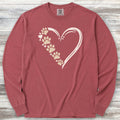 Loyal Heart Long Sleeve Tee - Brick