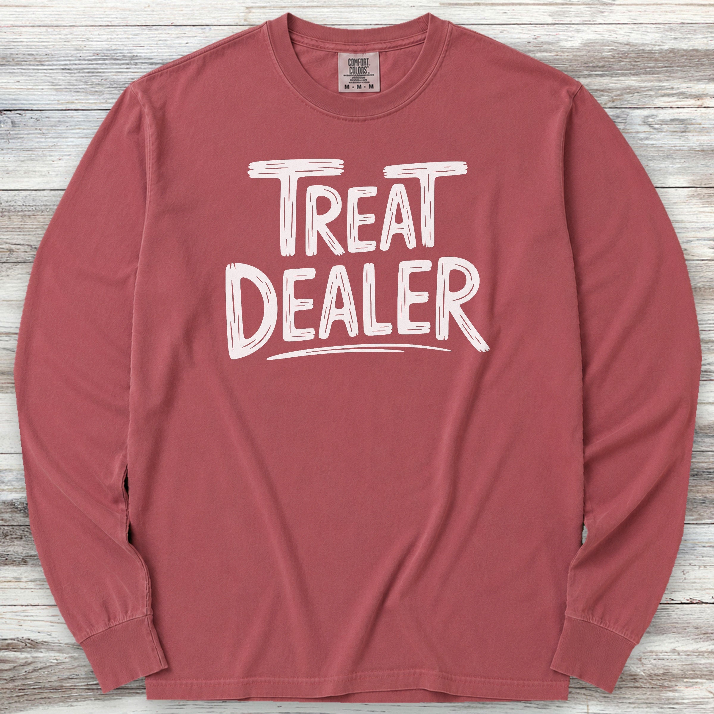 Treat Dealer Long Sleeve Tee - Brick
