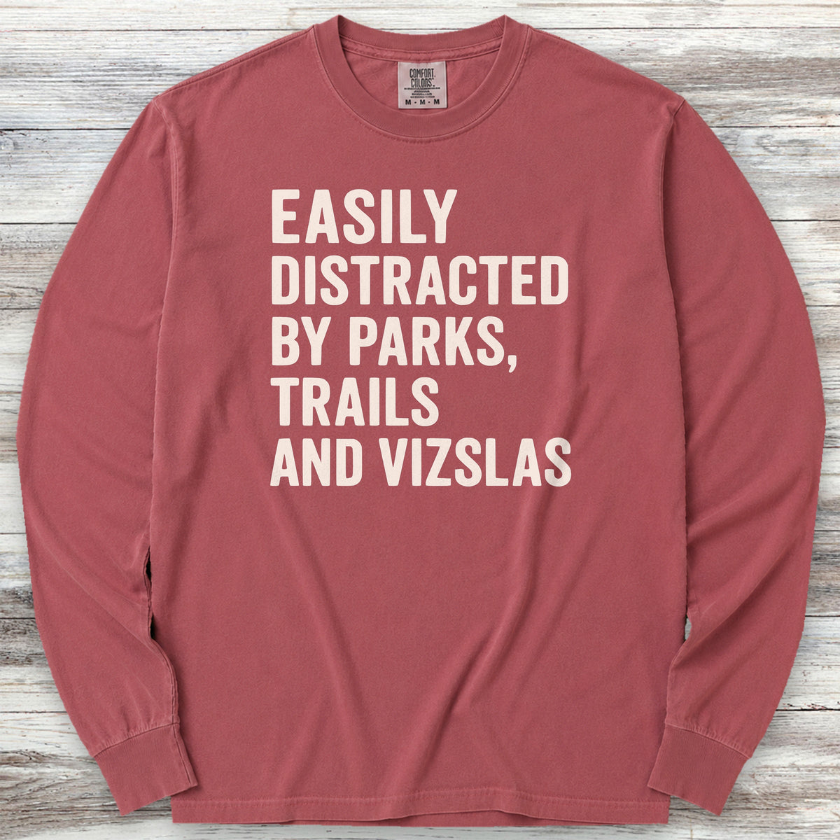 Vizsla Trails Long Sleeve Tee - Brick