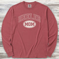 Australian Cattle Dog Heeler University Mom Long Sleeve Tee - Brick