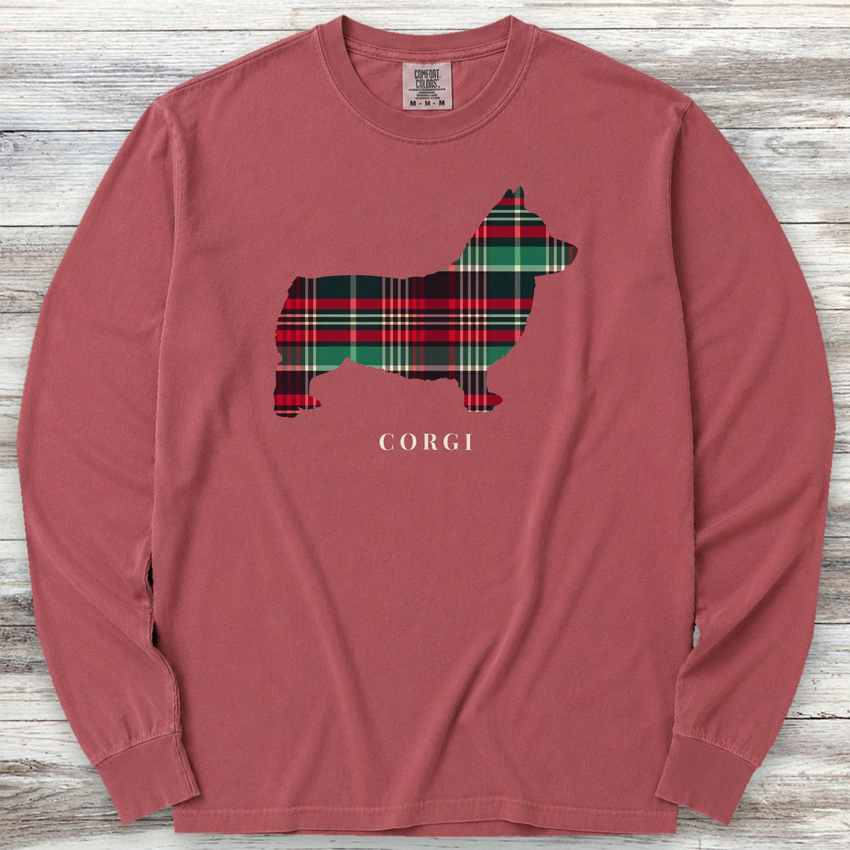 Corgi Winter 2025 Long Sleeve Tee - Brick