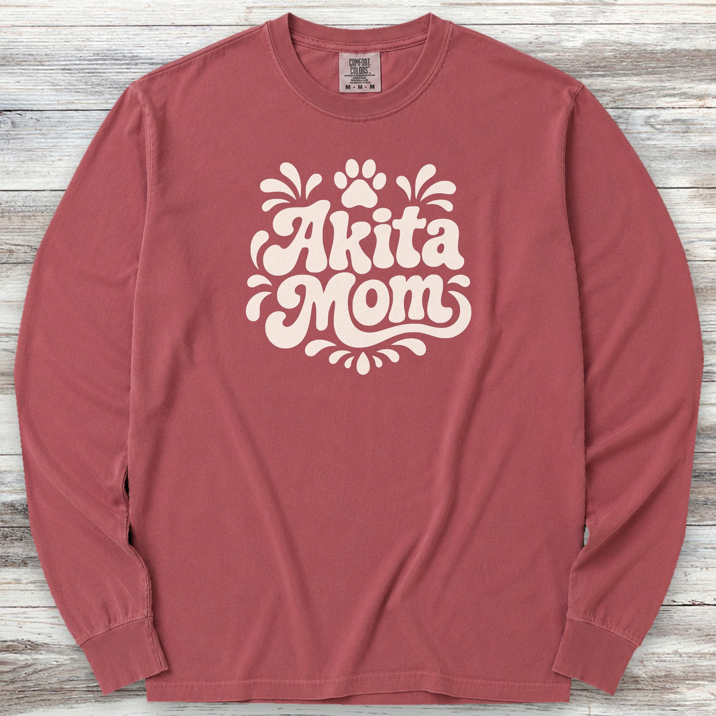 Akita Groovy Mom Long Sleeve Tee - Brick