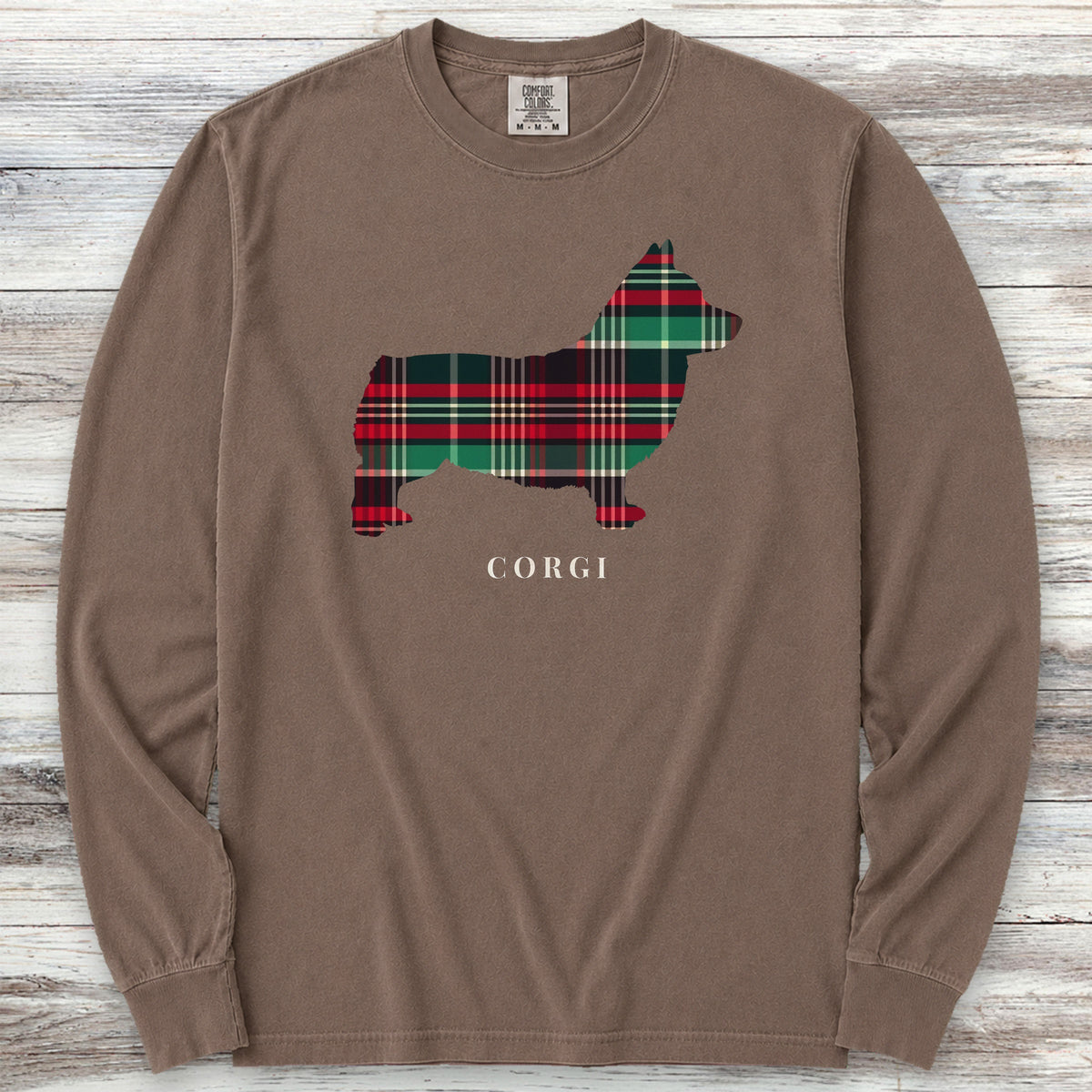 Corgi Winter 2025 Long Sleeve Tee - Espresso