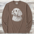 Maltipoo Loyalty Long Sleeve Tee - Espresso