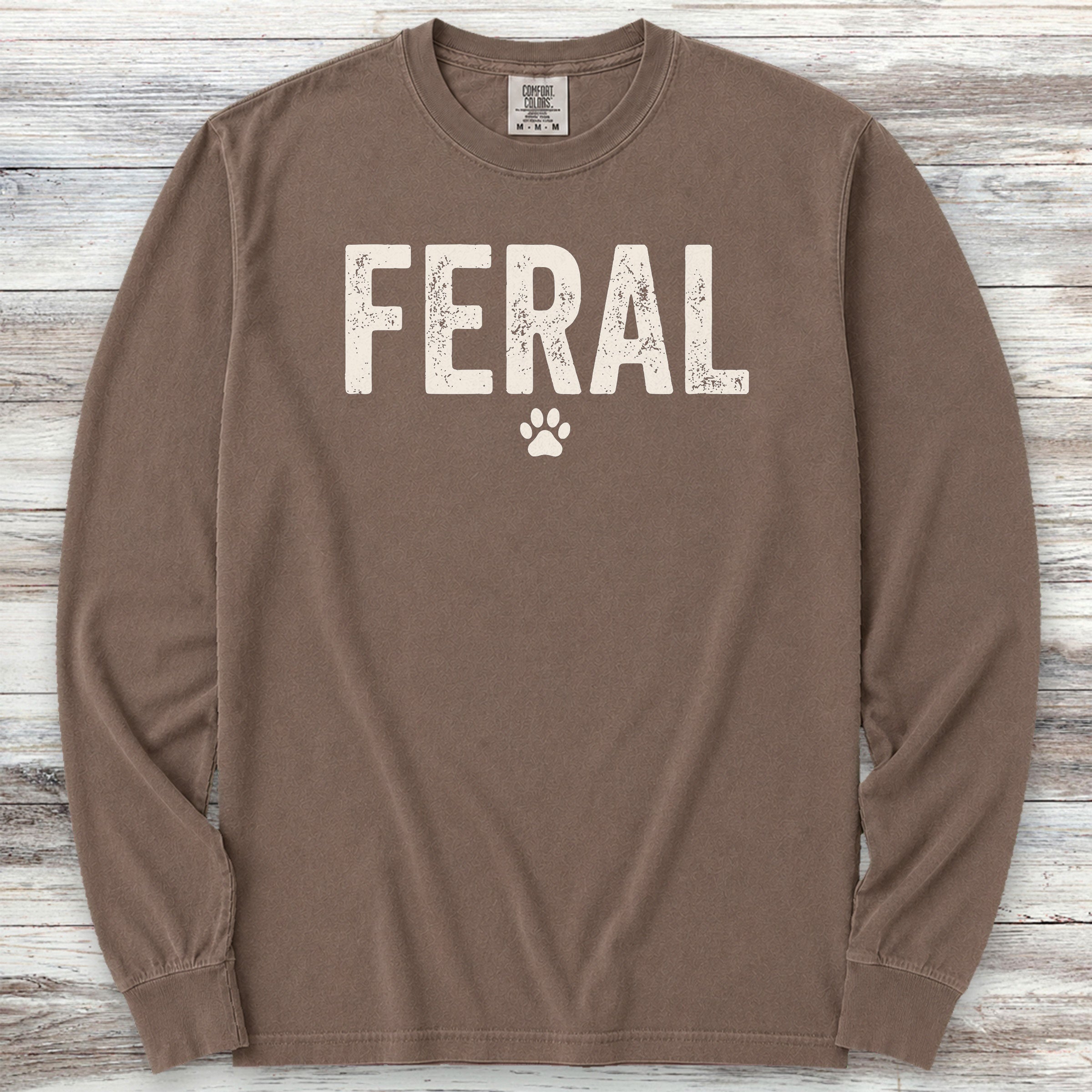 Feral Long Sleeve Tee - Espresso