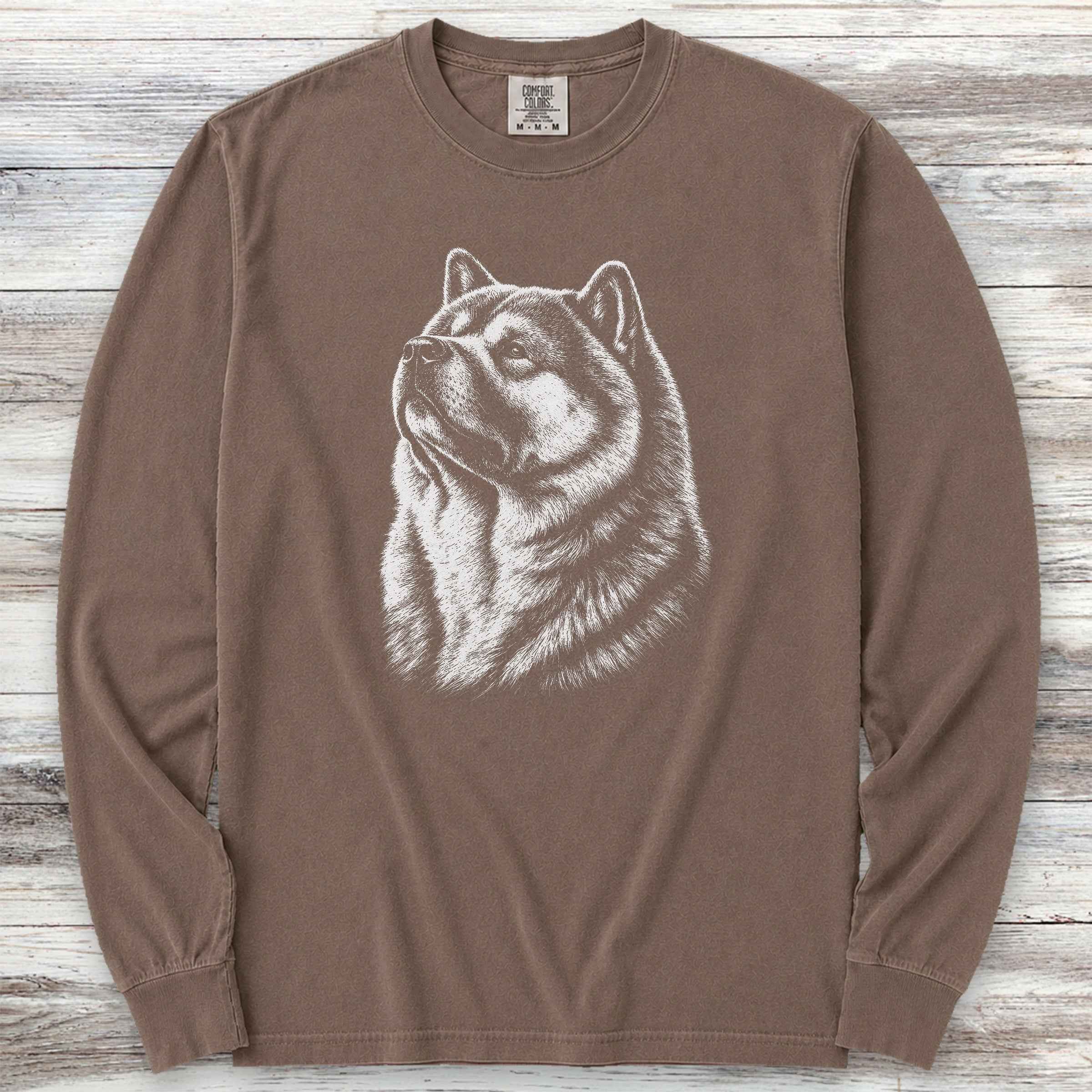 Akita Loyalty Long Sleeve Tee - Espresso