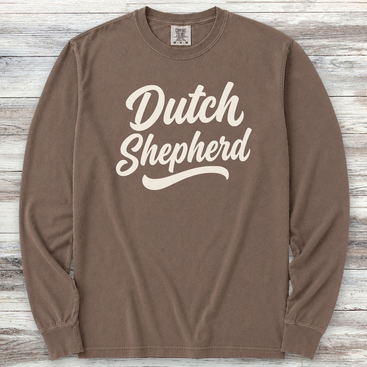 Dutch Shepherd Team Long Sleeve Tee - Espresso