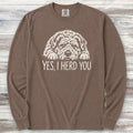Bouvier Herd You Long Sleeve Tee - Espresso