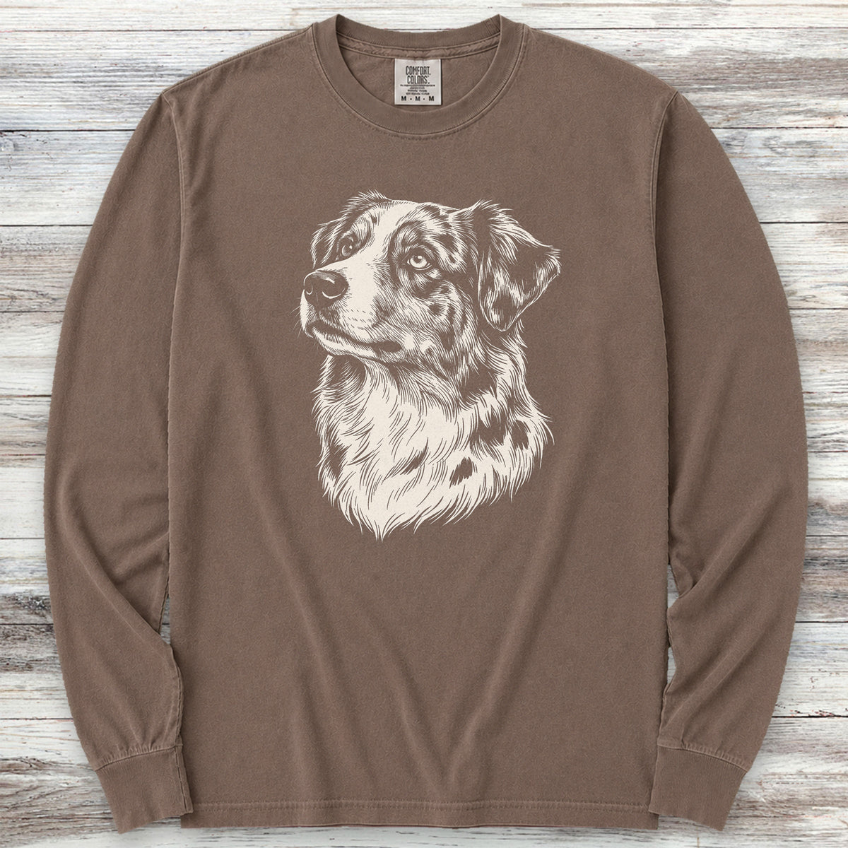 American Shepherd Loyalty Long Sleeve Tee - Espresso