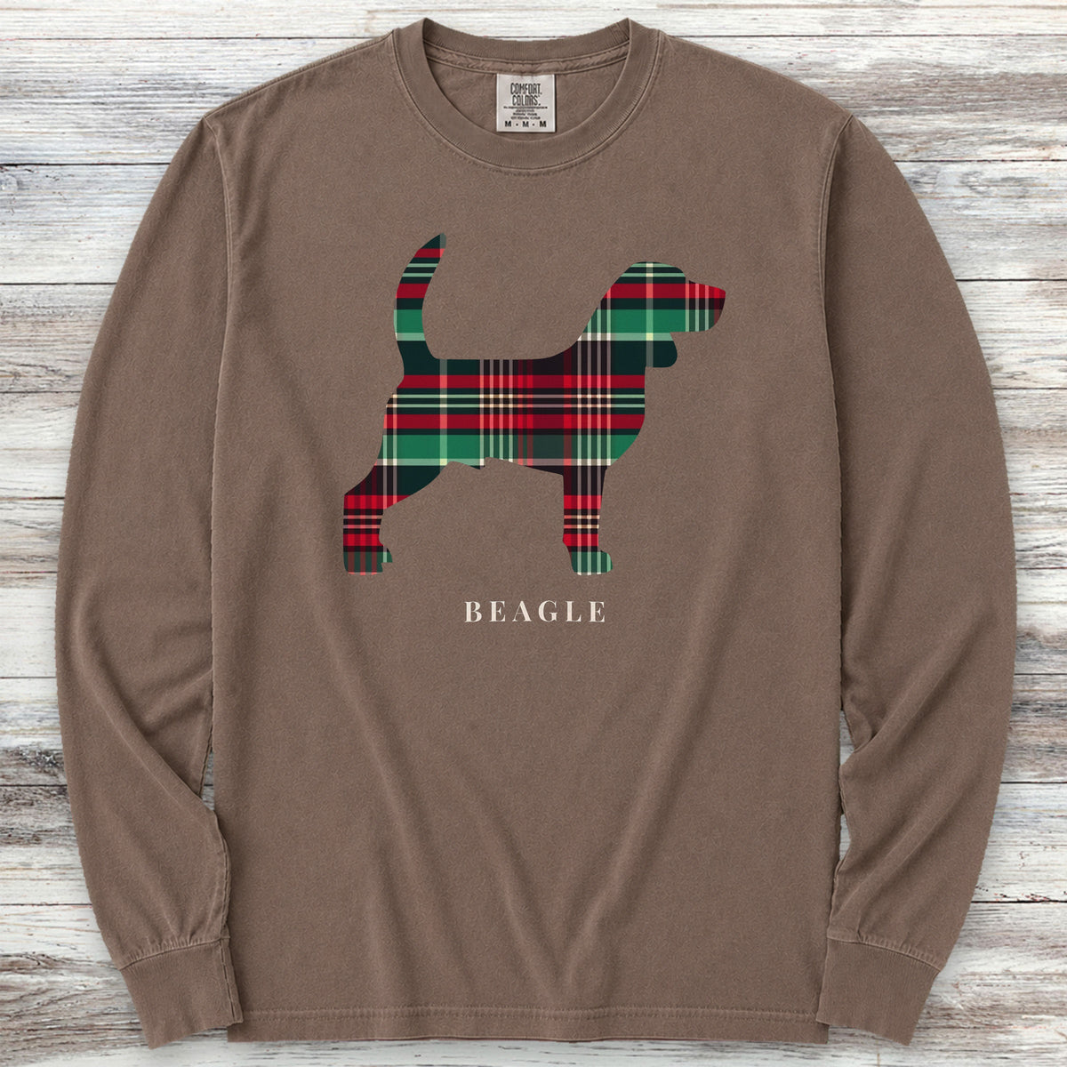 Beagle Winter 2025 Long Sleeve Tee - Espresso