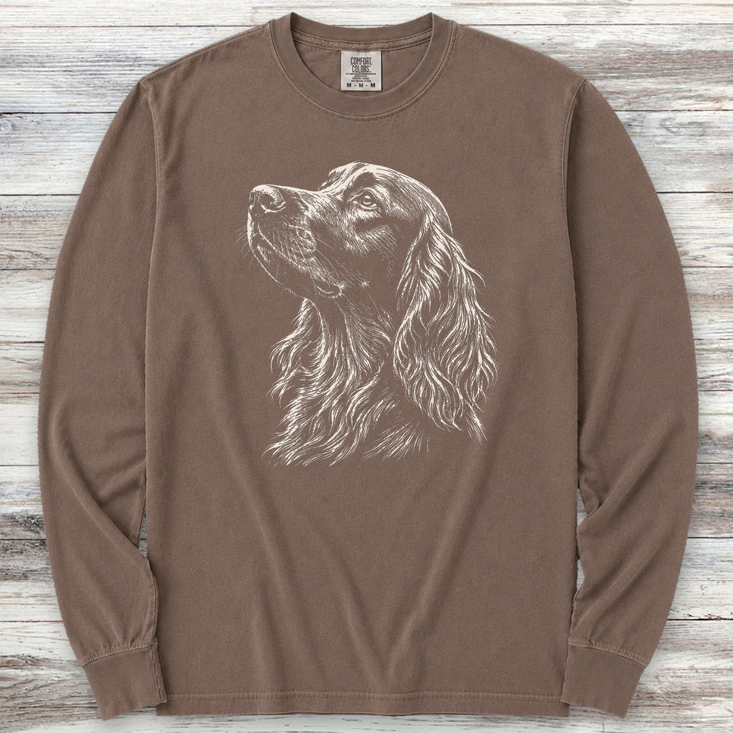 Irish Setter Loyalty Long Sleeve Tee - Espresso