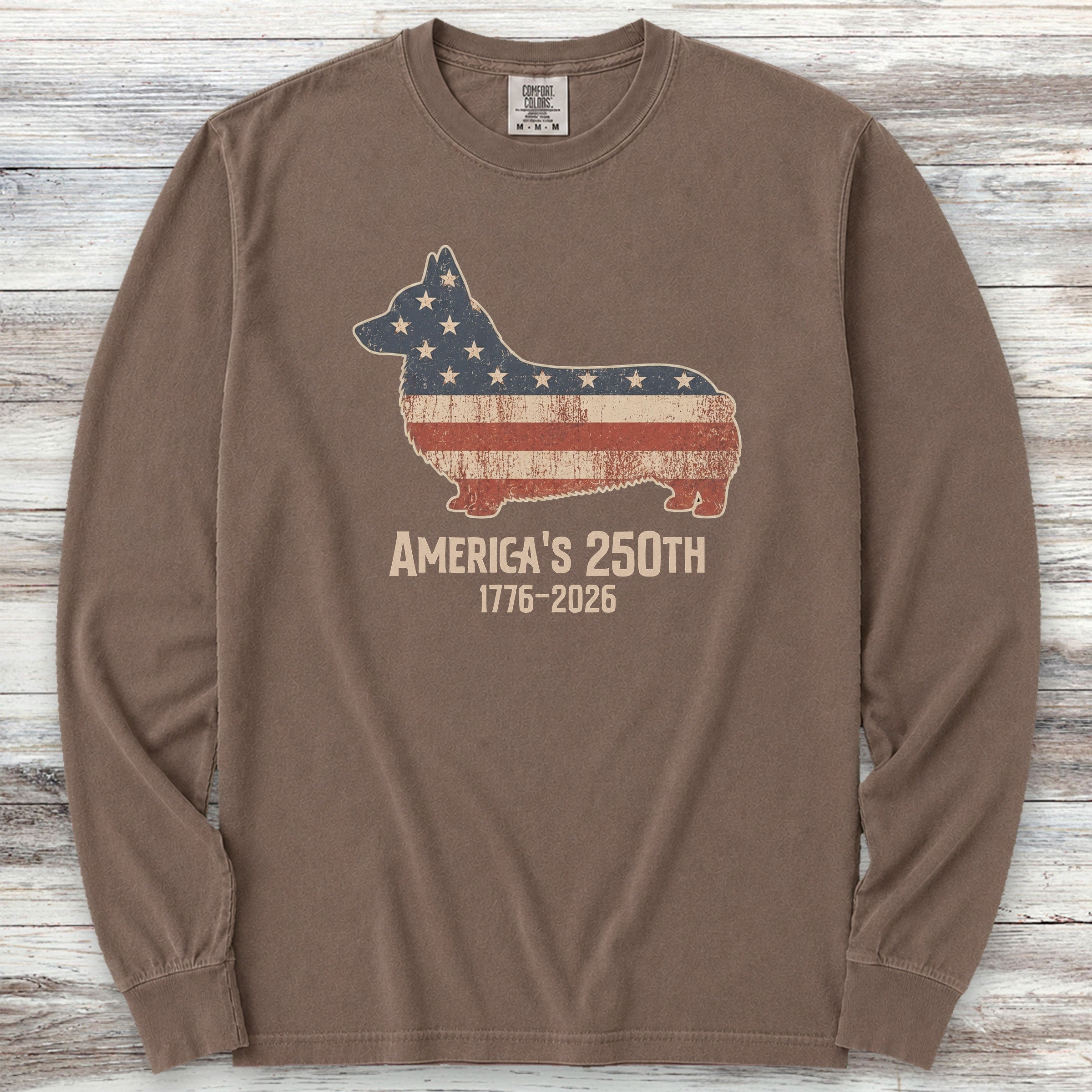Corgi 250 Long Sleeve Tee - Espresso