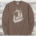 Belgian Tervuren Loyalty Long Sleeve Tee - Espresso