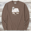 Saint Bernard Boo Long Sleeve Tee - Espresso