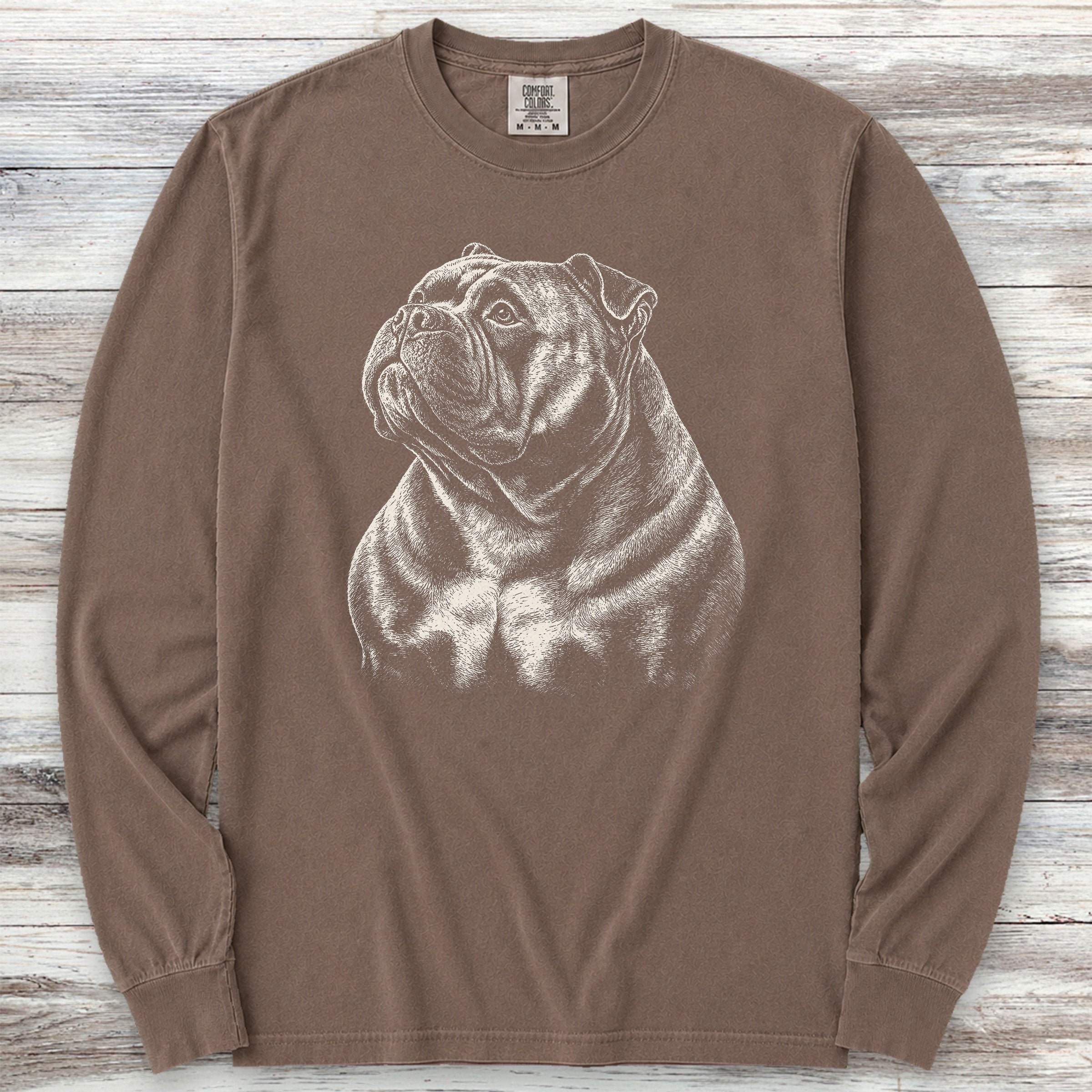 American Bully Loyalty Long Sleeve Tee - Espresso