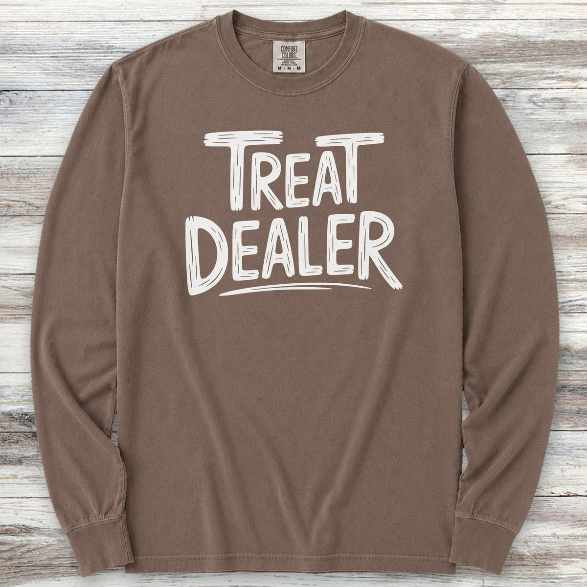 Treat Dealer Long Sleeve Tee - Espresso