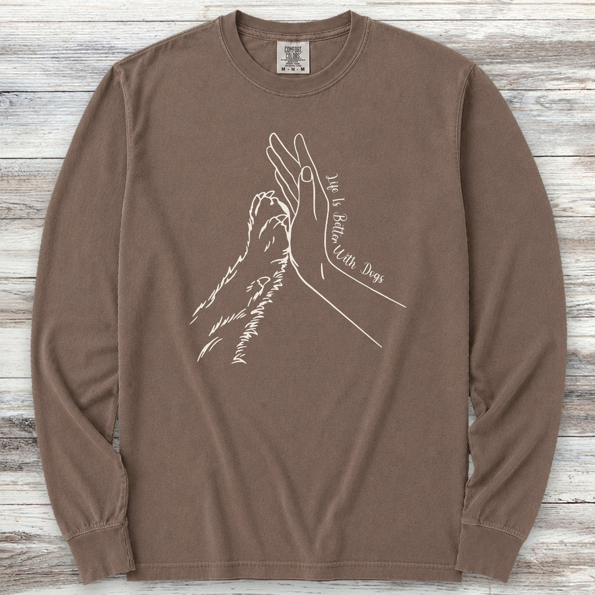 Together Long Sleeve Tee - Espresso