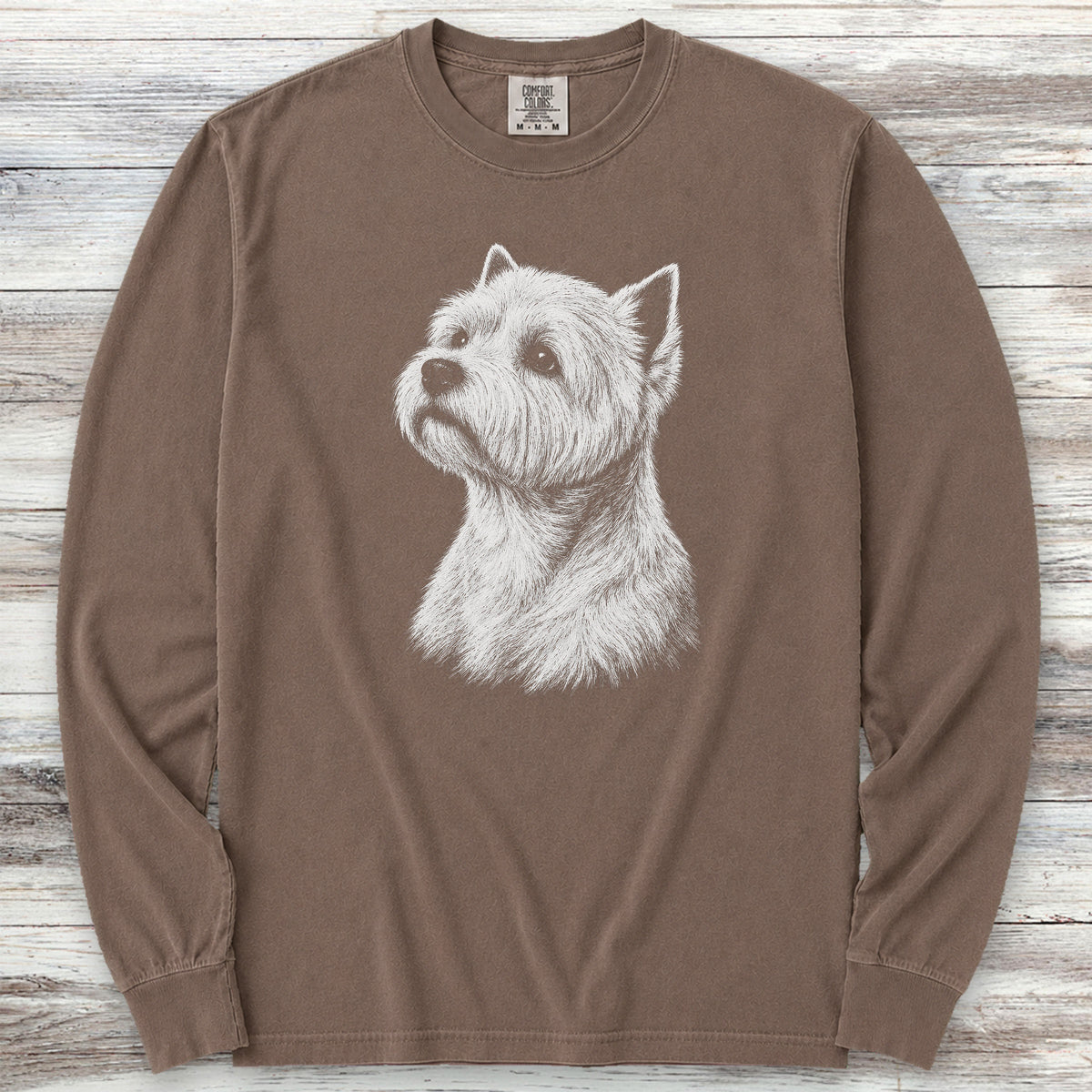 West Highland Loyalty Long Sleeve Tee - Espresso