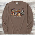 Halloween Got Treats Long Sleeve Tee - Espresso