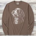 Bernedoodle Loyalty Long Sleeve Tee - Espresso