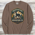 Entlebucher Mountain Dog Adventure Co Long Sleeve Tee - Espresso