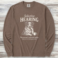 Australian Shepherd Selective Hearing Long Sleeve Tee - Espresso