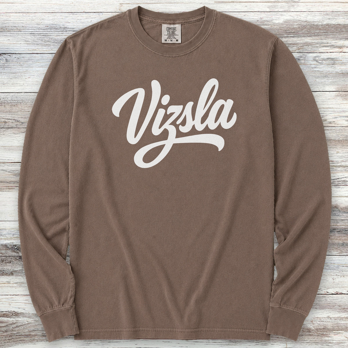 Vizsla Team Long Sleeve Tee - Espresso