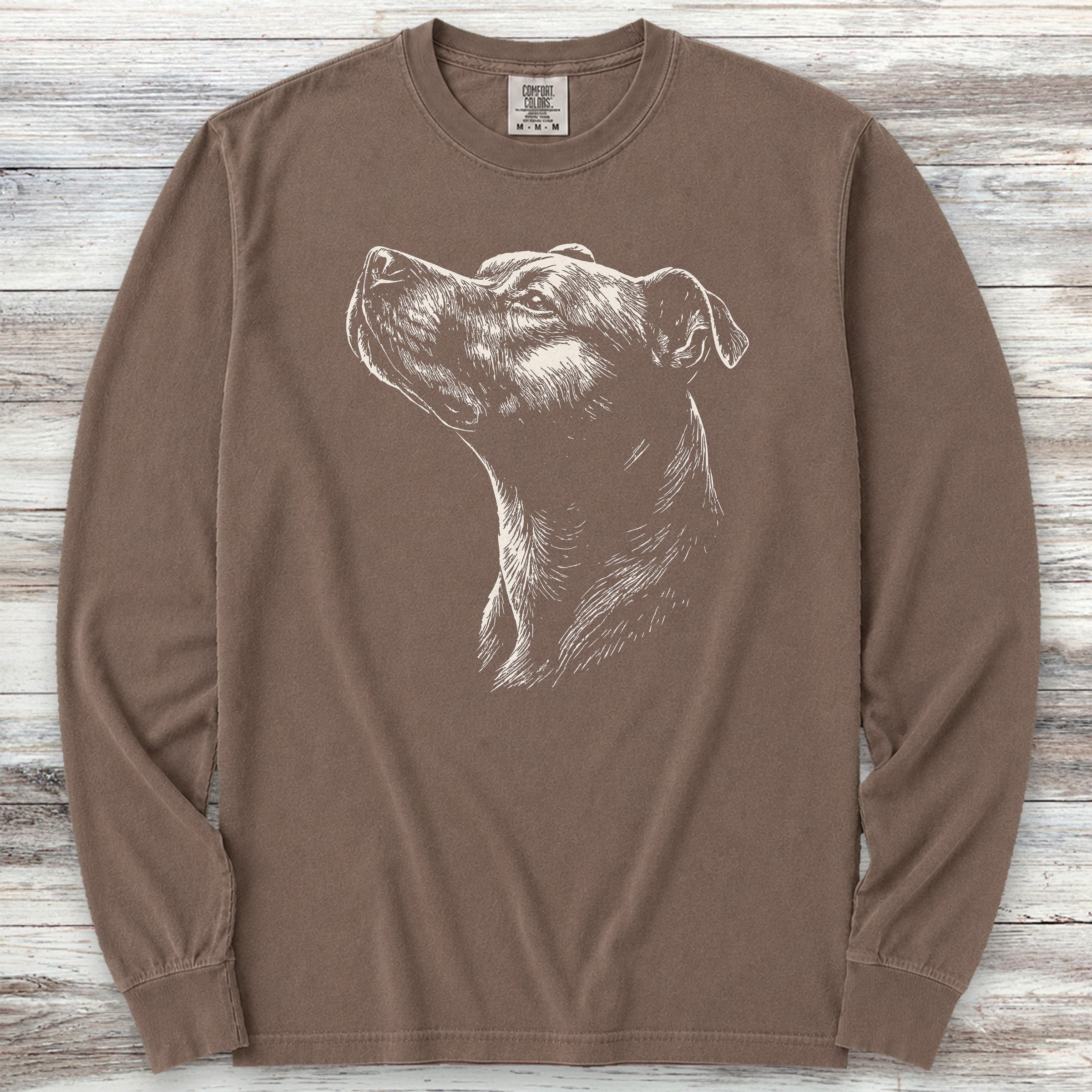 Pit Bull Loyalty Long Sleeve Tee - Espresso