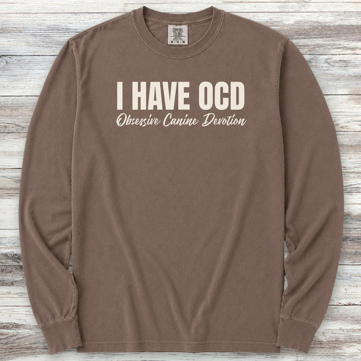 OCD Long Sleeve Tee - Espresso