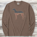 Whippet Vintage USA Long Sleeve Tee - Espresso