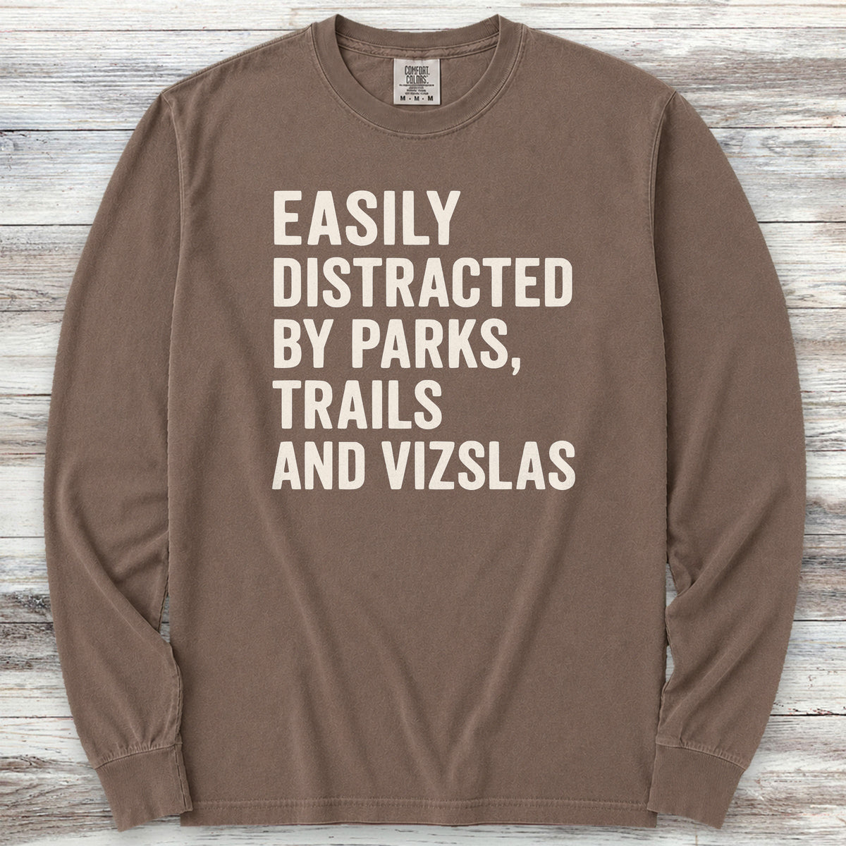 Vizsla Trails Long Sleeve Tee - Espresso