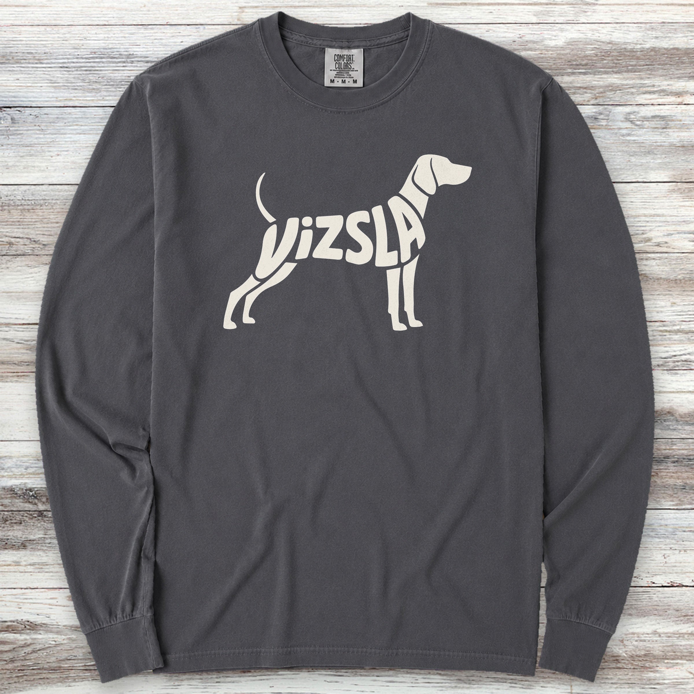 Vizsla Long Sleeve Tee - Graphite